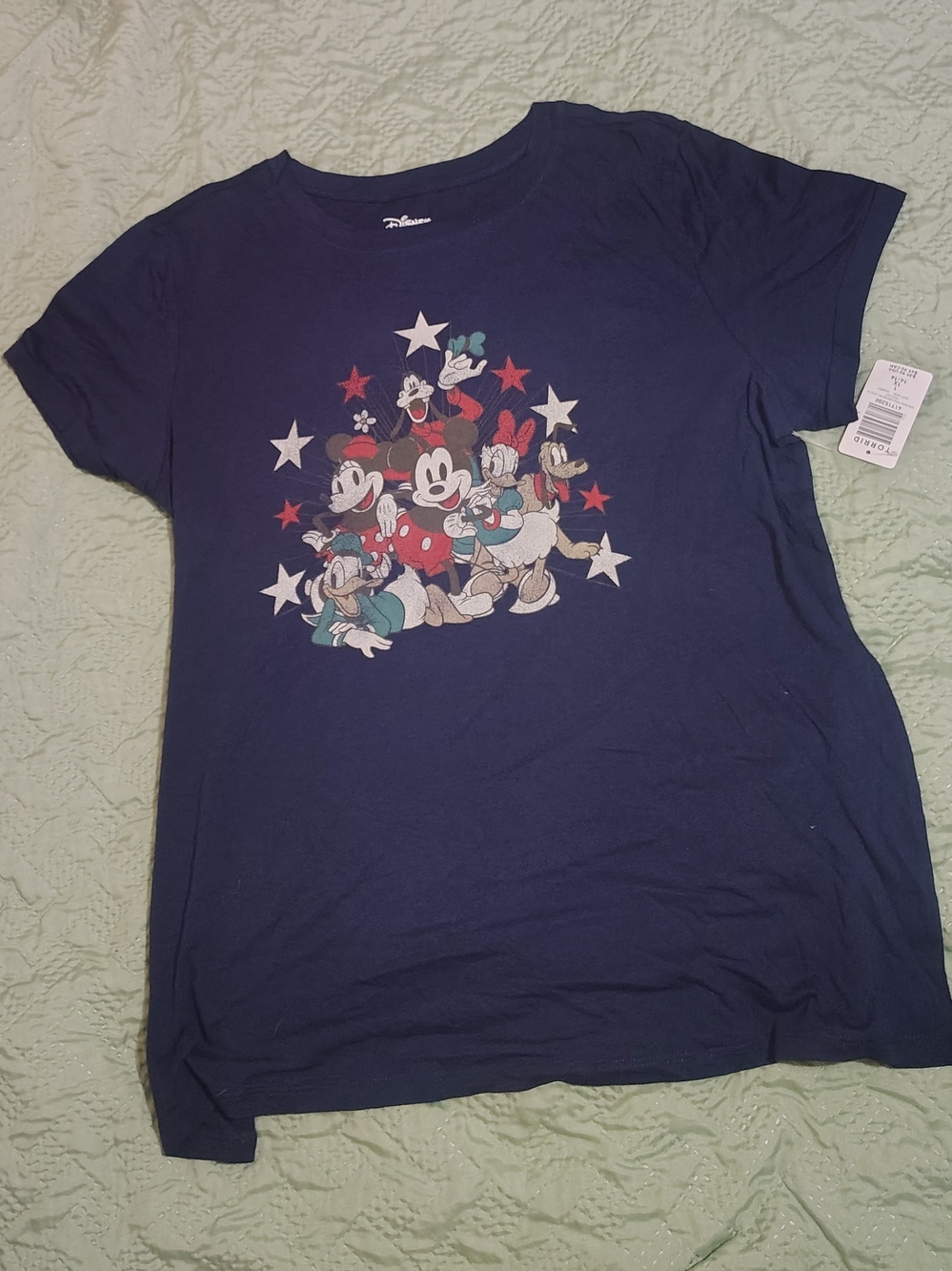 Disney Navy Mickey & Friends Star Graphic Tee